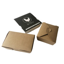 High quality two-compartment kraft paper box